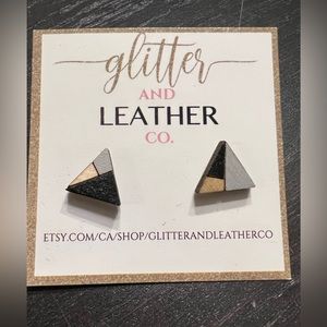 Geometric Mountain Earrings - New